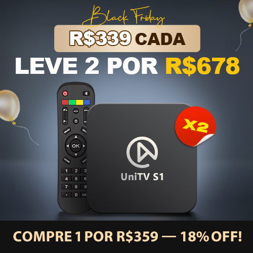 UniTV S1 OFERTA BLACK